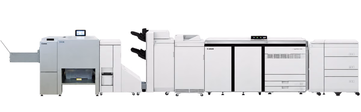 Neu im Maschinenpark: Die Canon imagePRESS V1000